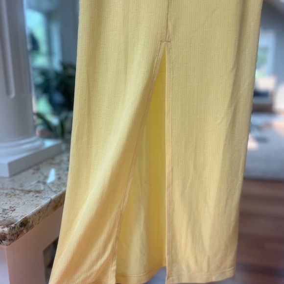 Anthropologie Sunny Yellow Maxi Dress - Picture 3 of 6